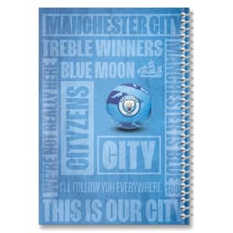 מחברת ספירלה A4 שורה - מנצ'סטר סיטי קונים רק באטרקציה מהיבואן לצרכן