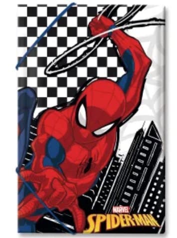 תיקיה עם גומי PP/ A4 ספיידרמן קונים רק באטרקציה מהיבואן לצרכן