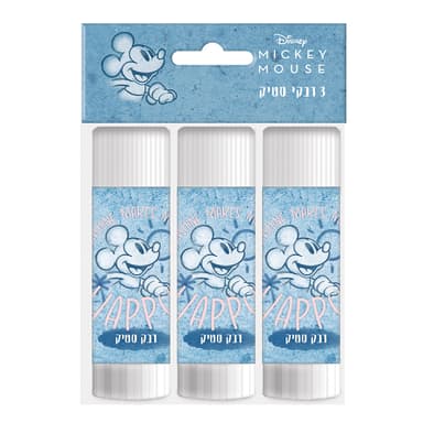 סט 3 דבק סטיק מיקי מאוס קונים רק באטרקציה מהיבואן לצרכן