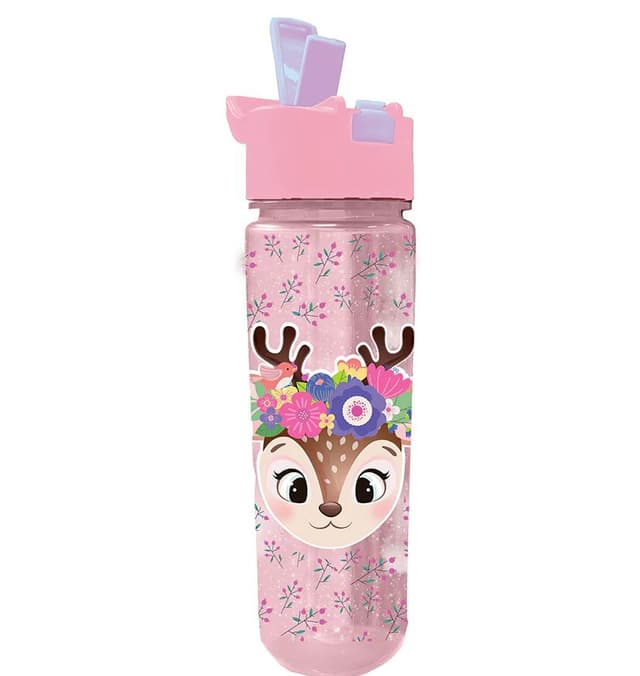 בקבוק שתיה פיה מתקפלת 600 מ"ל - במבי קונים רק באטרקציה מהיבואן לצרכן