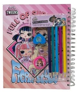 ערכת כתיבה ויצירה LOL Tweens קונים רק באטרקציה מהיבואן לצרכן