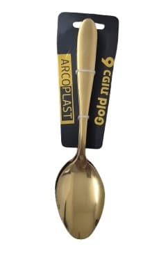 6 כפות נירוסטה זהב קונים רק באטרקציה מהיבואן לצרכן