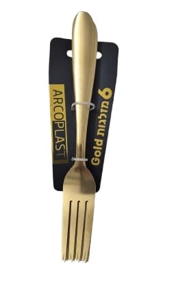 6 מזלגות נירוסטה זהב קונים רק באטרקציה מהיבואן לצרכן