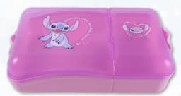 קופסת אוכל מחולקת 2 תאים לילו וסטיץ קונים רק באטרקציה מהיבואן לצרכן