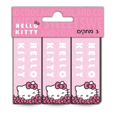 סט 3 מחקים הלו קיטי קונים רק באטרקציה מהיבואן לצרכן