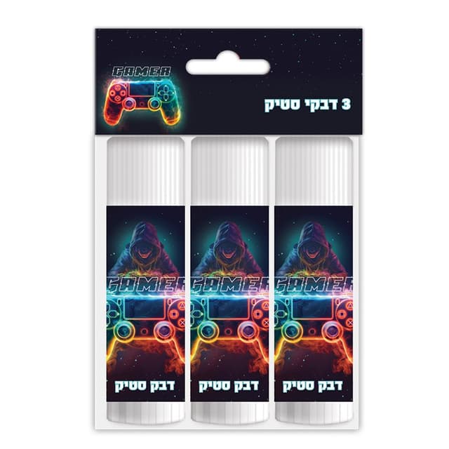 סט 3 דבק סטיק גיימינג קונים רק באטרקציה מהיבואן לצרכן