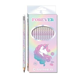 חבילה 12 עפרונות - חד קרן קונים רק באטרקציה מהיבואן לצרכן