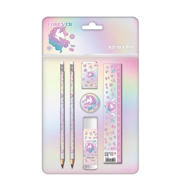 סט כתיבה – חד קרן קונים רק באטרקציה מהיבואן לצרכן