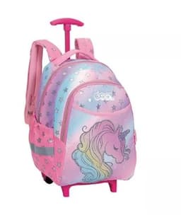 תיק גן טרולי חד קרן נצנצים פסטל קונים רק באטרקציה מהיבואן לצרכן