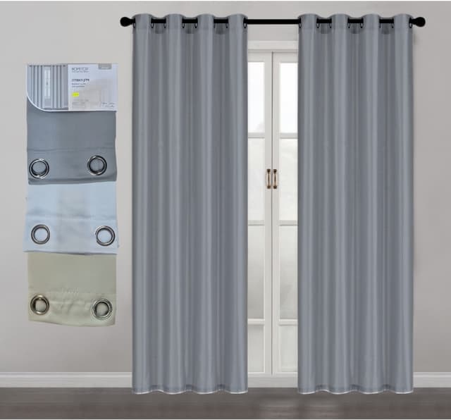 וילון לסלון האפלה 140X240 ס"מ במבחר צבעים קונים רק באטרקציה מהיבואן לצרכן