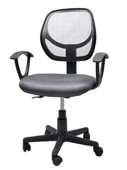 כיסא תלמיד עם גב רשת וידיות דגם ליר צבע אפור קונים רק באטרקציה מהיבואן לצרכן