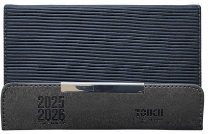 יומן שבועי מלבני עם סגירה מגנטית דמוי קורדרוי 17X10 ס"מ במבחר צבעים קונים רק באטרקציה מהיבואן לצרכן