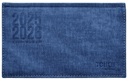 יומן שבועי מלבני עם כריכה טקסטורה 17X10 ס"מ במבחר צבעים קונים רק באטרקציה מהיבואן לצרכן