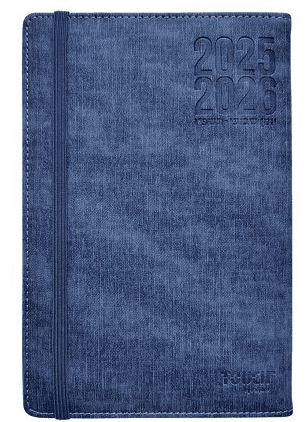 יומן שבועי מדורג עם גומי כ- 21X14 ס"מ עם כיס פנימי במבחר צבעים קונים רק באטרקציה מהיבואן לצרכן