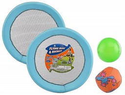 זוג פריזבי / מחבטים עגולים עם רשת ו-2 כדורים קונים רק באטרקציה מהיבואן לצרכן