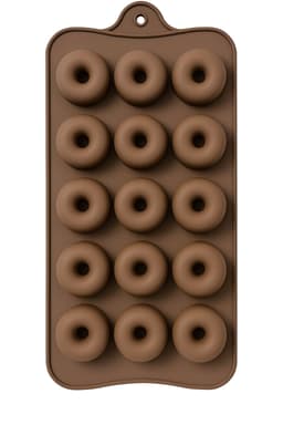 תבנית סיליקון לפרלינים דגם דונאטס קונים רק באטרקציה מהיבואן לצרכן