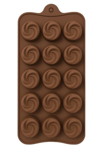 תבנית סיליקון לפרלינים דגם שושנים קונים רק באטרקציה מהיבואן לצרכן