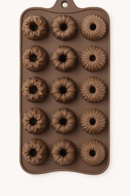 תבנית סיליקון לפרלינים דגם בבקה קונים רק באטרקציה מהיבואן לצרכן