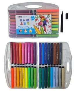 חבילה 36 טושים צבעוניים איכותיים במזוודה קונים רק באטרקציה מהיבואן לצרכן