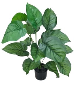 עציץ מלאכותי עלים רחבים דקורטיבי כ-120 ס"מ באתר אטרקציה