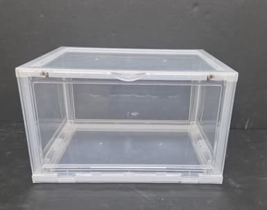 קופסת אחסון אקרילית 35X28X32 ס"מ קונים רק באטרקציה מהיבואן לצרכן