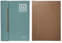 יומן שבועי כריכה קשה עם סגירה מגנטית 24X17 ס"מ במבחר צבעים קונים רק באטרקציה מהיבואן לצרכן