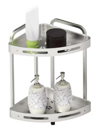 מעמד פינתי לאמבטיה 3 קומות צבע שמנת רק באטרקציה