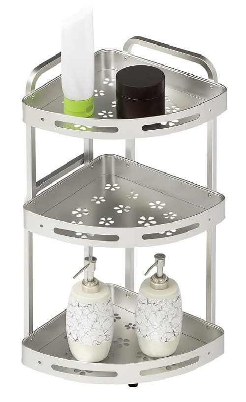 מעמד פינתי לאמבטיה אלומיניום 3 קומות קונים רק באטרקציה מהיבואן לצרכן