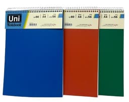 פנקס ספירלה A4 במבחר צבעים קונים רק באטרקציה מהיבואן לצרכן