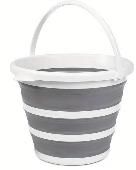 דלי מתקפל עם ידית מתכוונות 10 ליטר קונים רק באטרקציה מהיבואן לצרכן