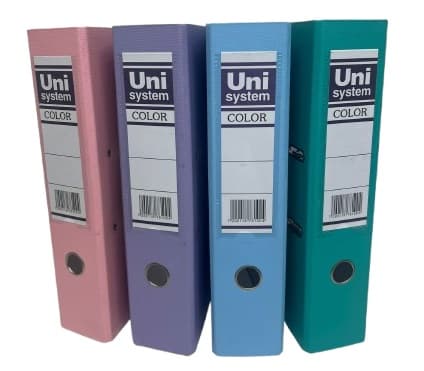 קלסר משרדי גב 8 A4 - במבחר צבעי פסטל קונים רק באטרקציה מהיבואן לצרכן