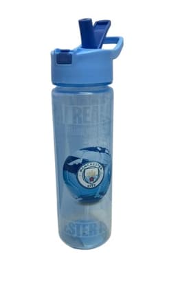 בקבוק שתיה פיה מתקפלת 600 מ"ל - מנצ'סטר סיטי קונים רק באטרקציה מהיבואן לצרכן