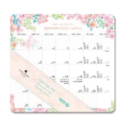 לוח שנה מגנטי 2026-2025 תשפ"ו 21.5X20 ס"מ - טורנובסקי קונים רק באטרקציה מהיבואן לצרכן