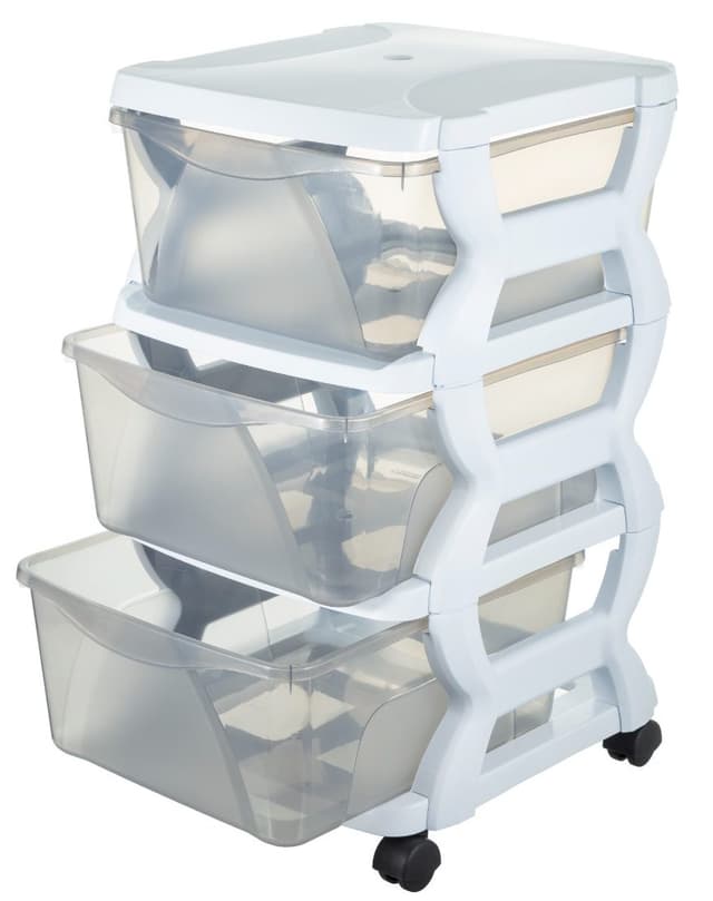 מגירון אחסון 3 קומות – מגירות שקופות וניידות קונים רק באטרקציה מהיבואן לצרכן