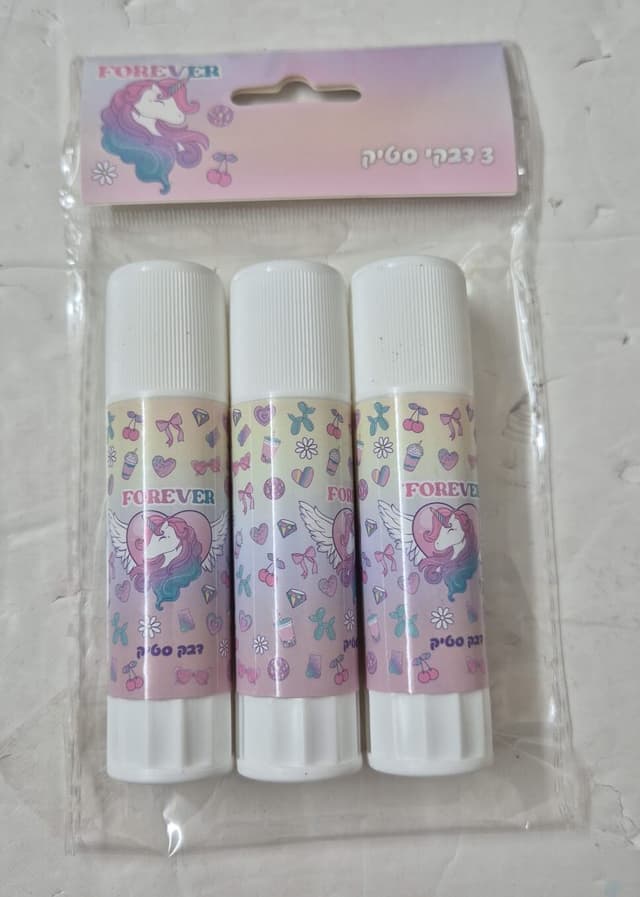 סט 3 דבק חד קרן קונים רק באטרקציה מהיבואן לצרכן