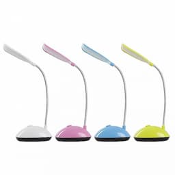 מנורת שולחן גמישה לד כ- 30 ס"מ מופעל על ידי 3 סוללות – במגוון צבעים קונים רק באטרקציה מהיבואן לצרכן