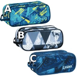 קלמר אקספלור 2 תאים - כחול צהוב/ שחור אפור / כחול תכלת קונים רק באטרקציה מהיבואן לצרכן