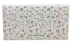 יומן שבועי מלבני 17X10 ס"מ - פרחי בר קונים רק באטרקציה מהיבואן לצרכן