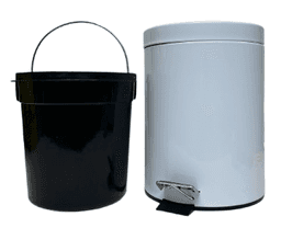 פח אשפה 5 ליטר- צבע לבן קונים רק באטרקציה מהיבואן לצרכן