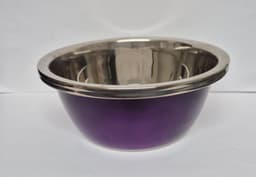 קערה נירוסטה כ - 26 ס"מ במבחר צבעים קונים רק באטרקציה מהיבואן לצרכן