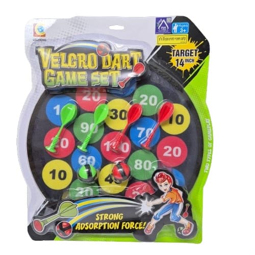 לוח קליעה למטרה סקוץ + כדורים וחצים 35 ס"מ קונים רק באטרקציה מהיבואן לצרכן