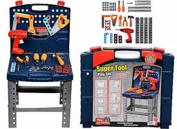 שולחן עם כלי עבודה מתקפל למזוודה גדול אריזה כ - 39.5X36.5 ס"מ קונים רק באטרקציה מהיבואן לצרכן