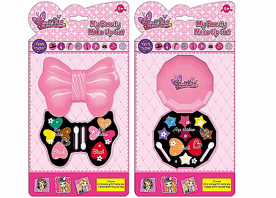 סט איפור משושה/ פרפר גודל אריזה כ- 35X18 ס"מ קונים רק באטרקציה מהיבואן לצרכן