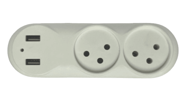 מפצל חשמל 4X שני חיבורים TYPE-C ו 2 חיבורים לחשמל רגיל קונים רק באטרקציה מהיבואן לצרכן