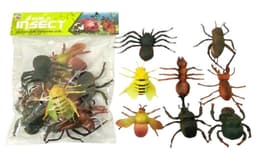 חבילה 8 חרקים גדולים בשקית קונים רק באטרקציה מהיבואן לצרכן