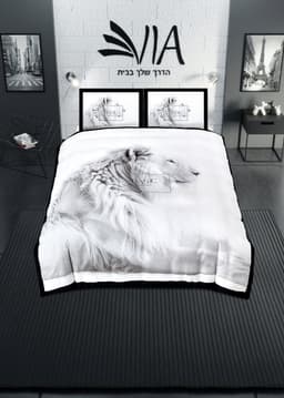 סט מצעים זוגי ALBINO סאטן יוקרתי קונים רק באטרקציה מהיבואן לצרכן