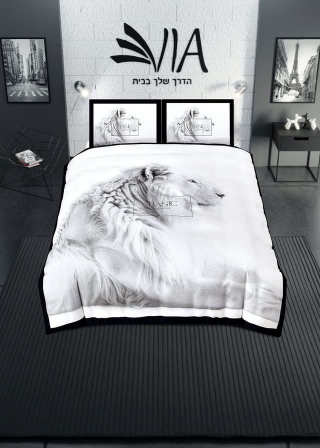 סט מצעים זוגי ALBINO סאטן יוקרתי קונים רק באטרקציה מהיבואן לצרכן