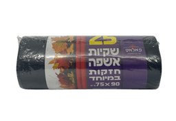 שקיות אשפה גליל 25יח