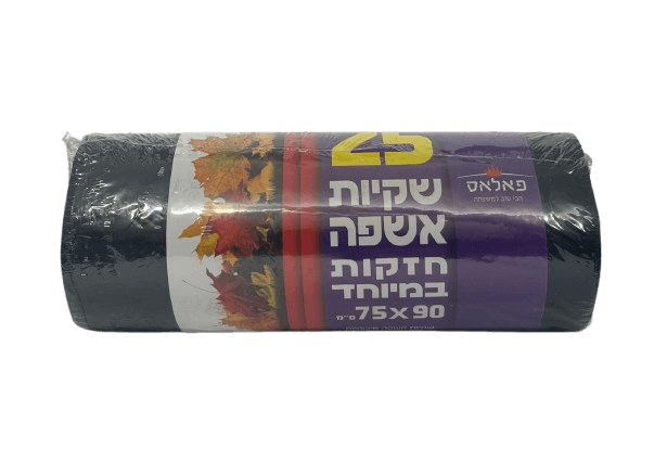 שקיות אשפה גליל 25יח