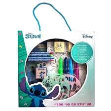 ערכת יצירה סטיץ - חוברת צביעה, עטי ספריי, חותמות, כרית דיו, צבעים, מדבקות הולוגרמה, שבלונות ותמונה לצביעה קונים רק באטרקציה מהיבואן לצרכן